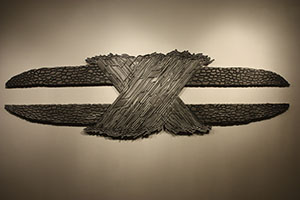 Image of the sculpture piece, Output by Kay Dartt.
